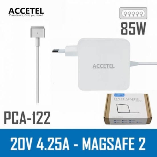 APPLE PCA-122 CARGADOR MACBOOK 85W 20V 4.25A CONNECTOR T APPLE PCA-122 CARGADOR MACBOOK 85W 20V 4.25A CONNECTOR T
